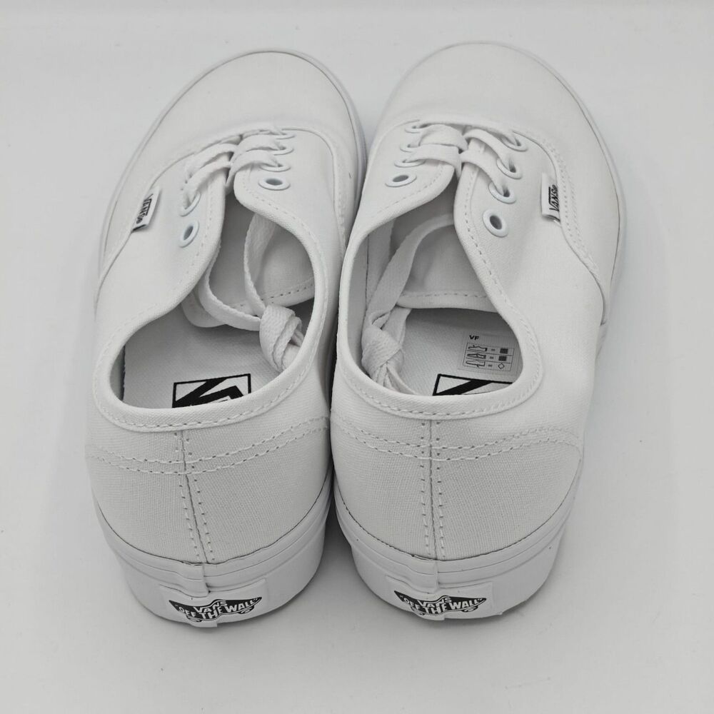 Vans Authentic True White Canvas Skate Shoes VN000EE3W001 Men’s 6 Women’s 7.5 - Picture 4 of 11